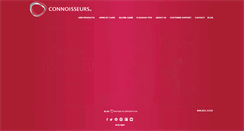 Desktop Screenshot of connoisseurs.com